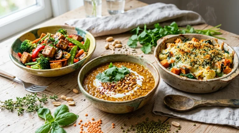 Cuisine végétarienne responsable et savoureuse au quotidien