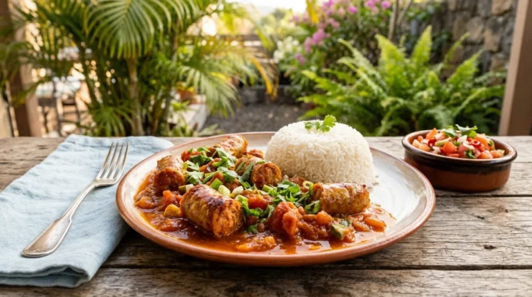 recette rougail saucisse