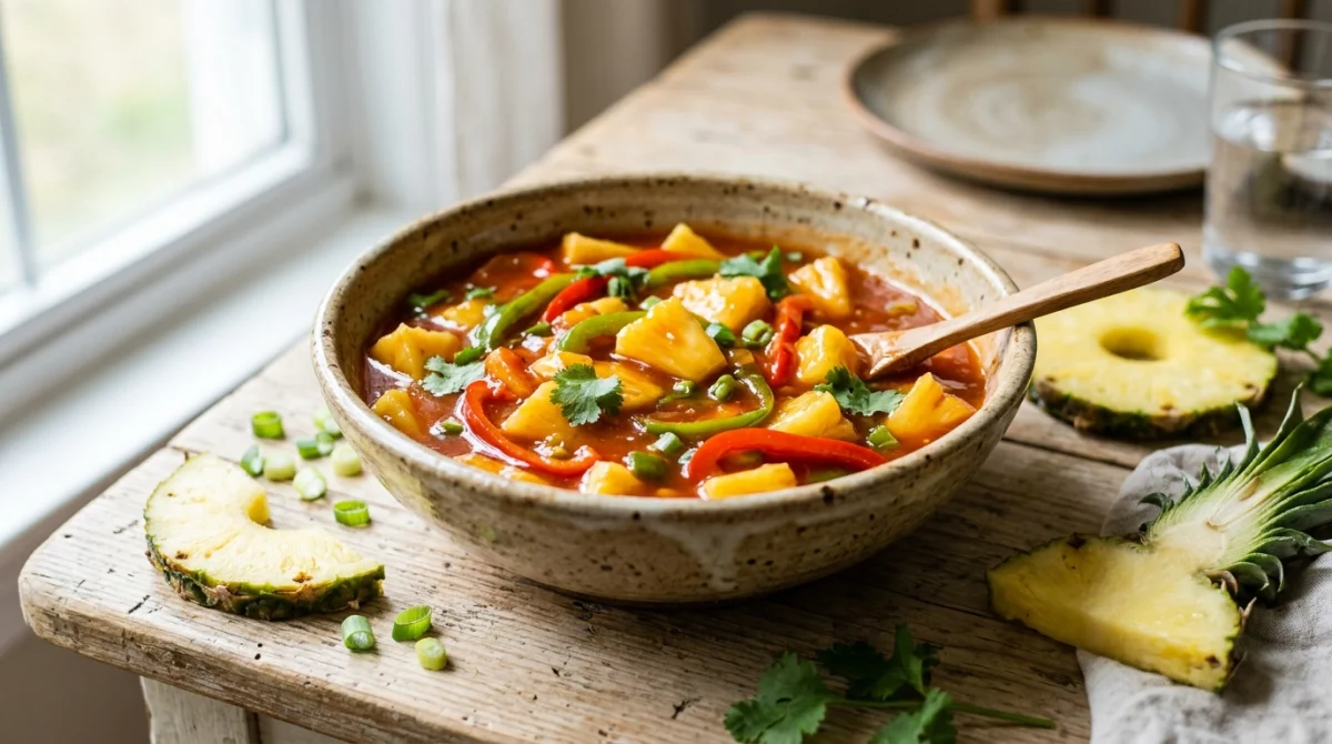 recette sauce aigre douce