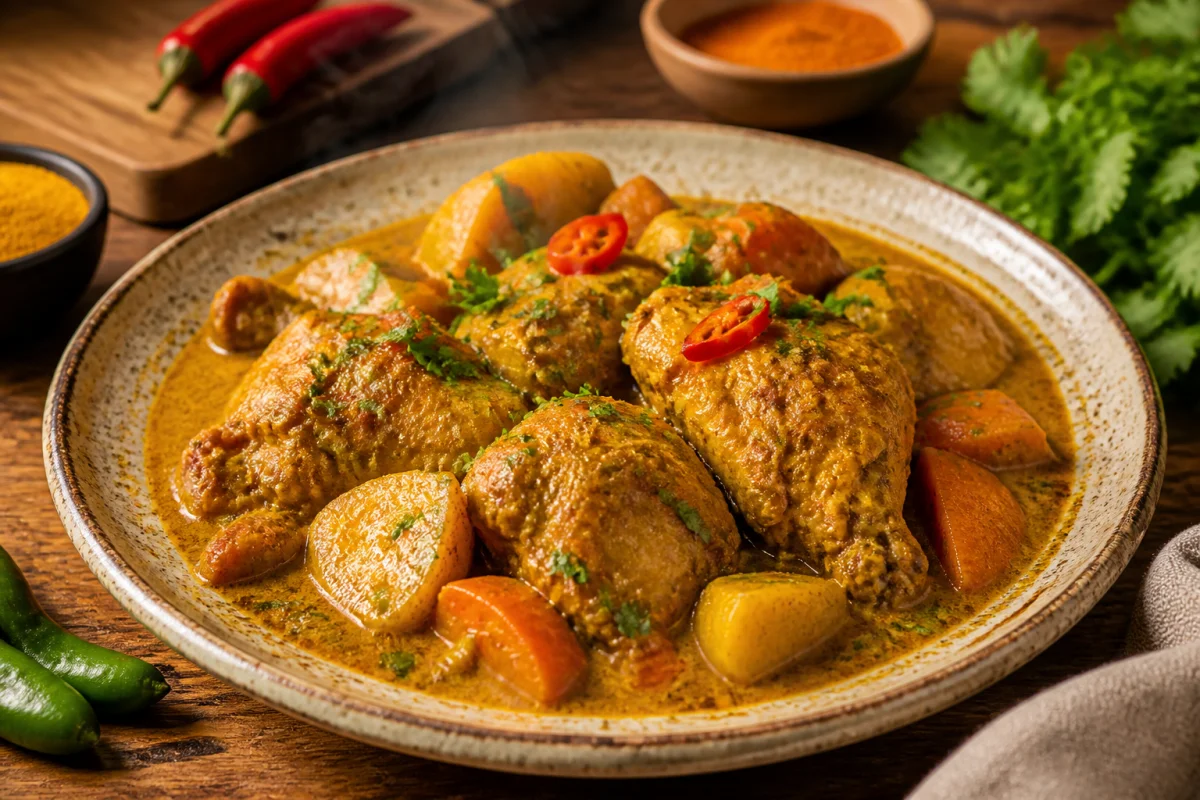 recette colombo antillais