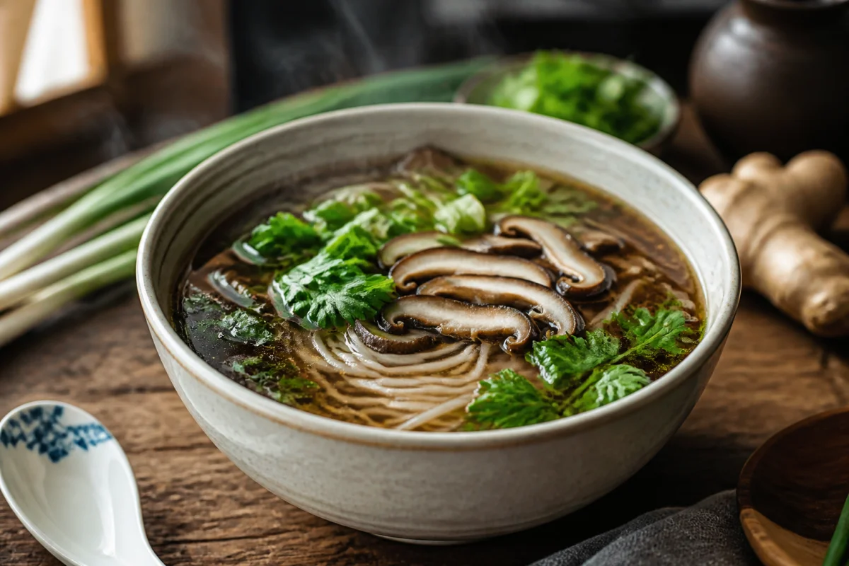 recette soupe asiatique