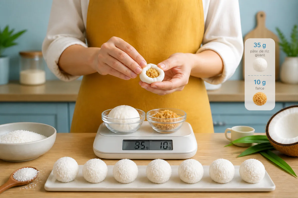 Recette des perles de coco maison